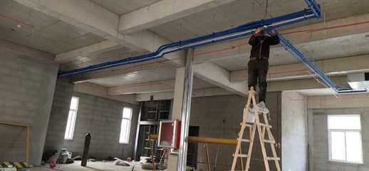 聯東廠房2080㎡裝修工地圖_現場施工圖文直播